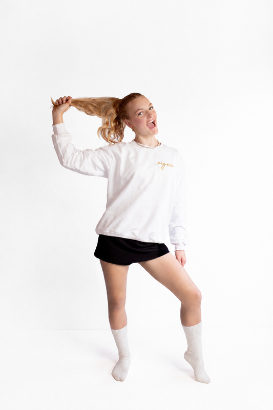 lex.era white crewneck