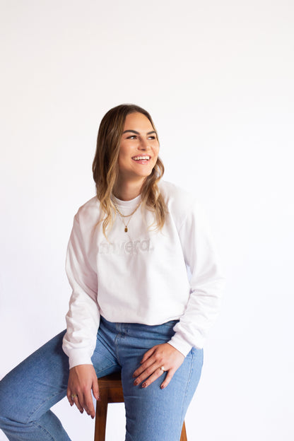 liez.era white crewneck